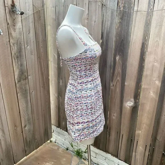 Song of Style Tweed Trina Mini Dress Size XS - Picture 7 of 12